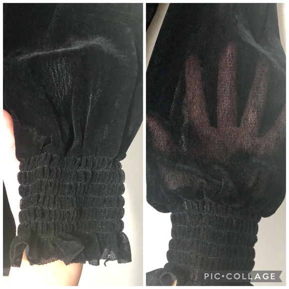 \Amanda Uprichard\• Velvet Mini Dress - Picture 15 of 16